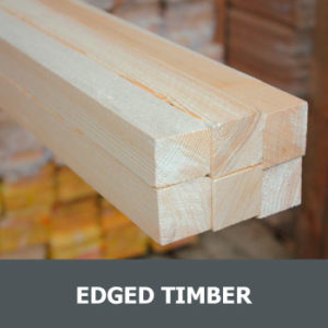 Edged timber